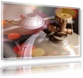 Regler Regler mit Flasche